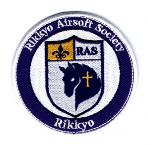 【Rikkyo　Airsoft　Societyパッチ】